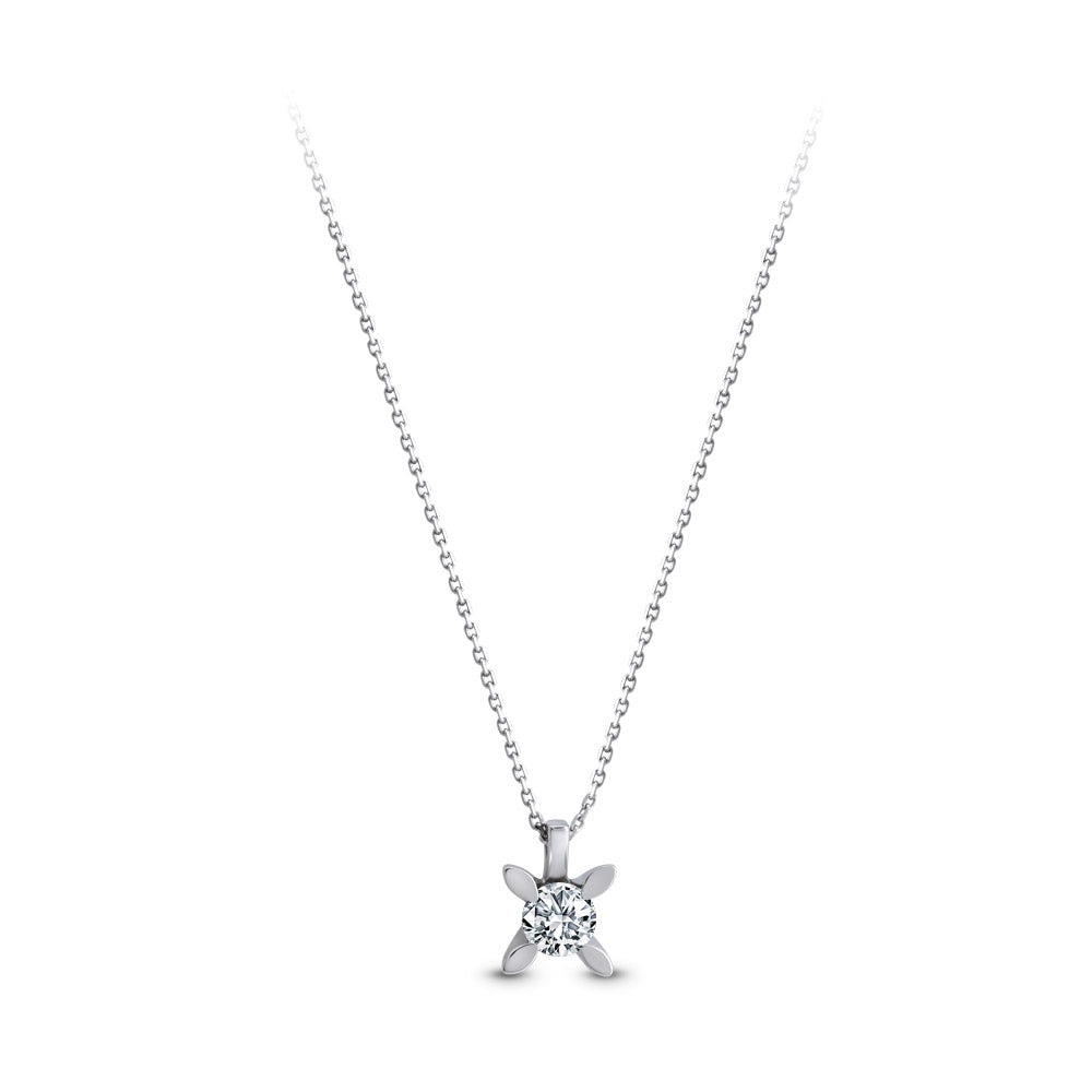 Solitaire Diamond Necklace