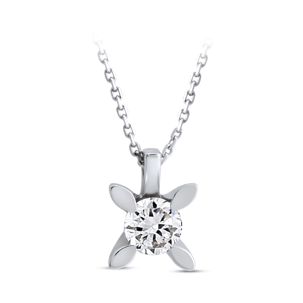 Solitaire Diamond Necklace