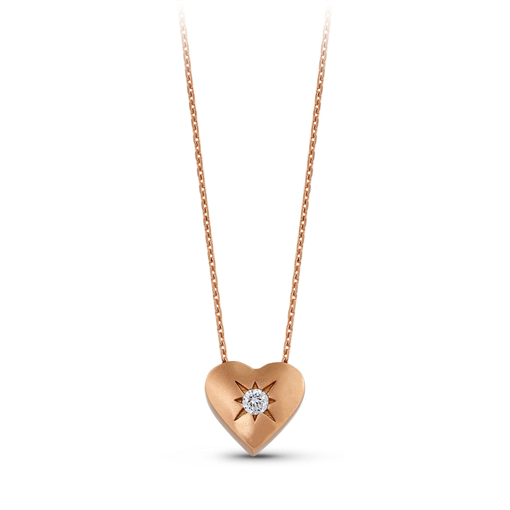 Heart Diamond Necklace