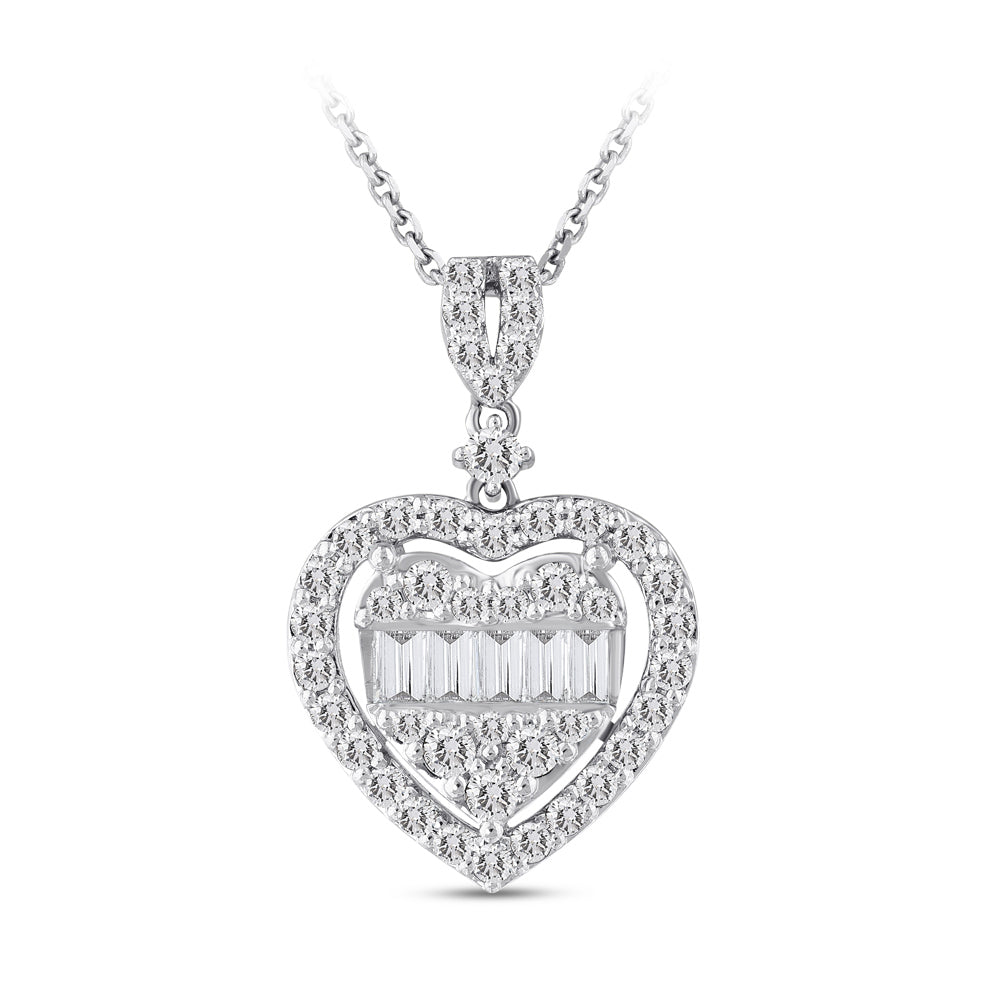 Heart Diamond Necklace