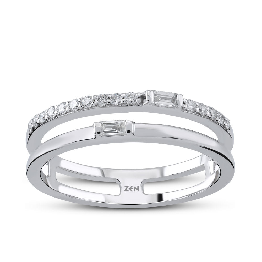 Duet Diamond Ring