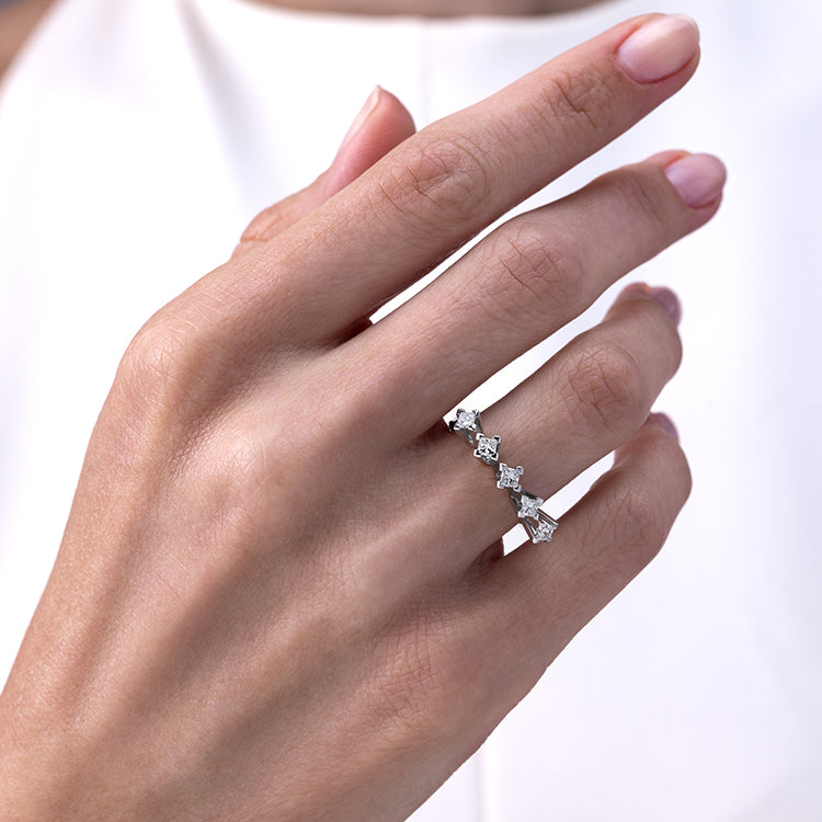 Five Stone Diamond Ring