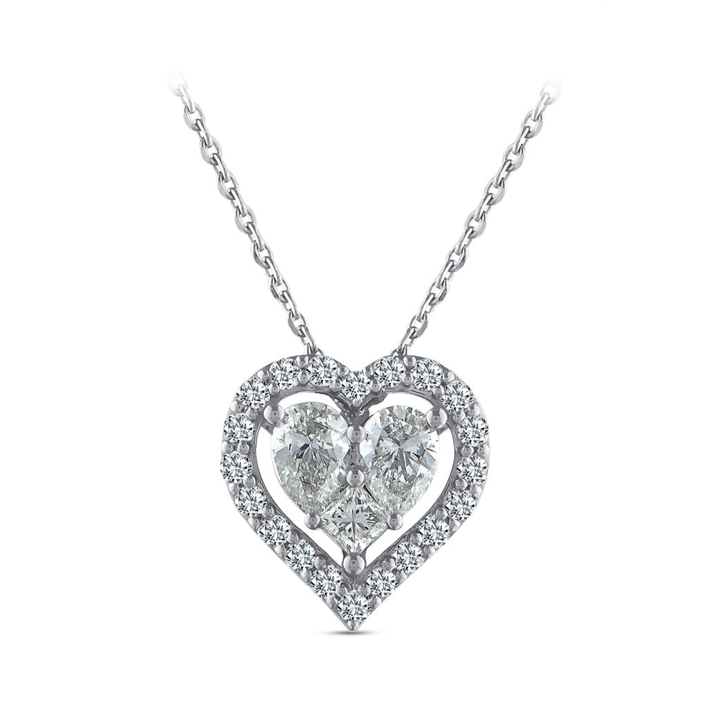 Heart Diamond Necklace