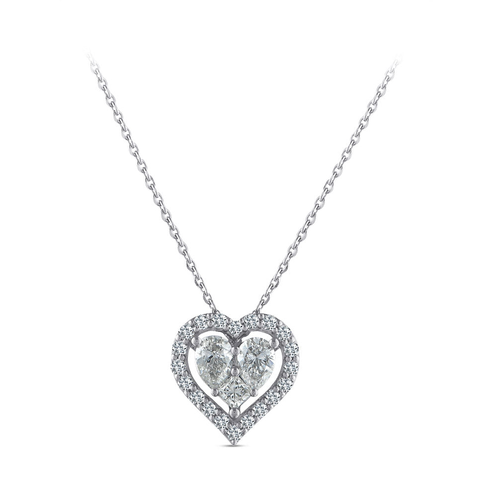 Heart Diamond Necklace