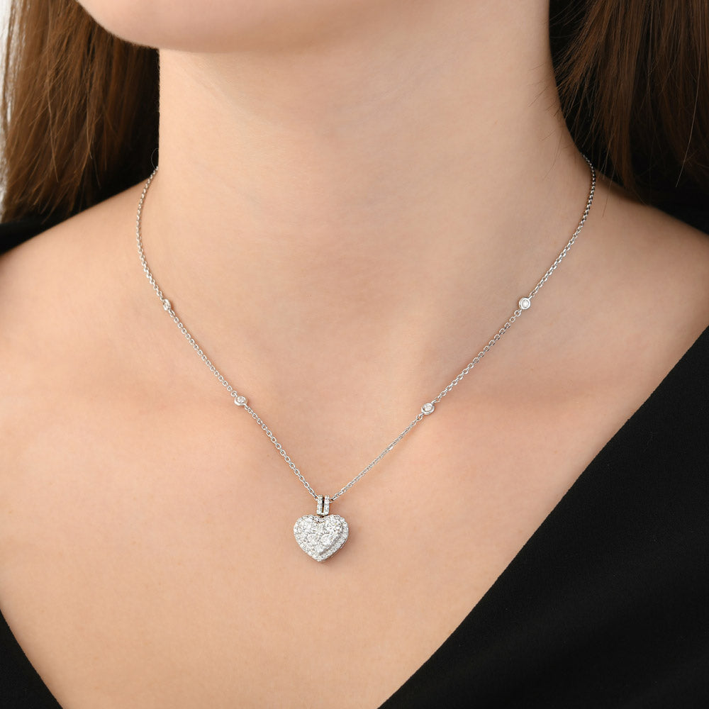 Heart Diamond Necklace