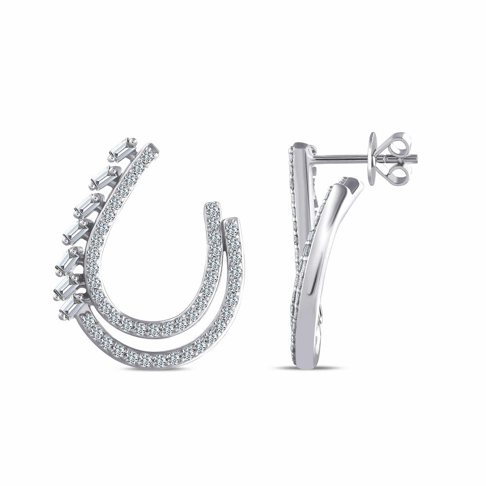 Design Diamond Earrings
