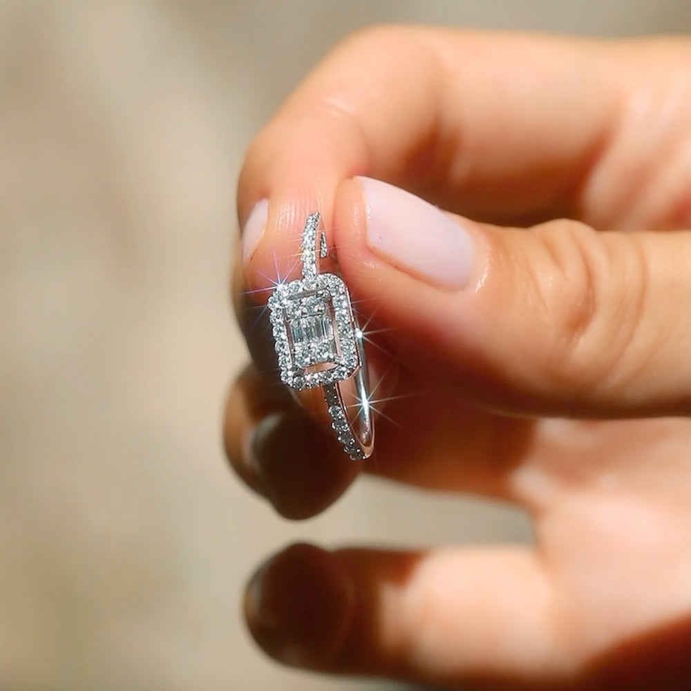 Design Diamond Earrings