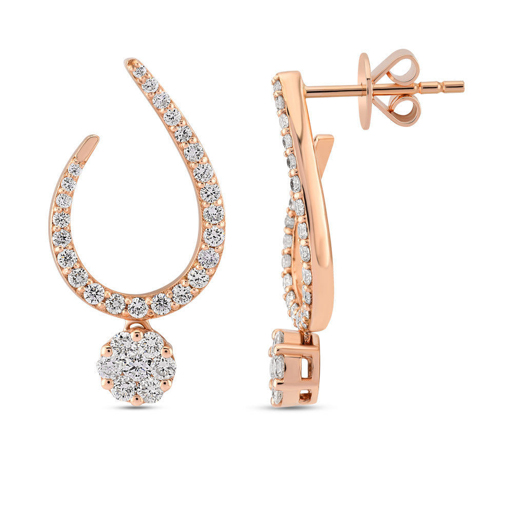 Design Diamond Earrings