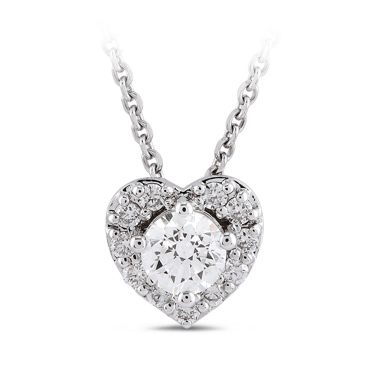 Heart Diamond Necklace
