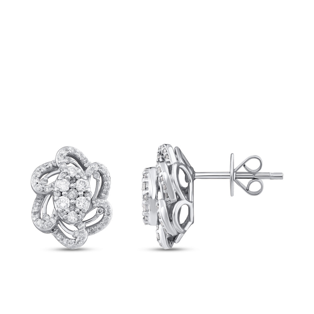 Design Diamond Earrings
