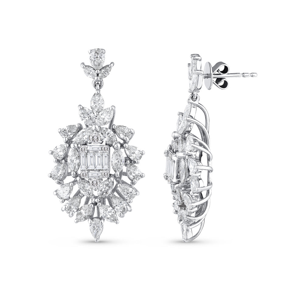 Design Diamond Earrings