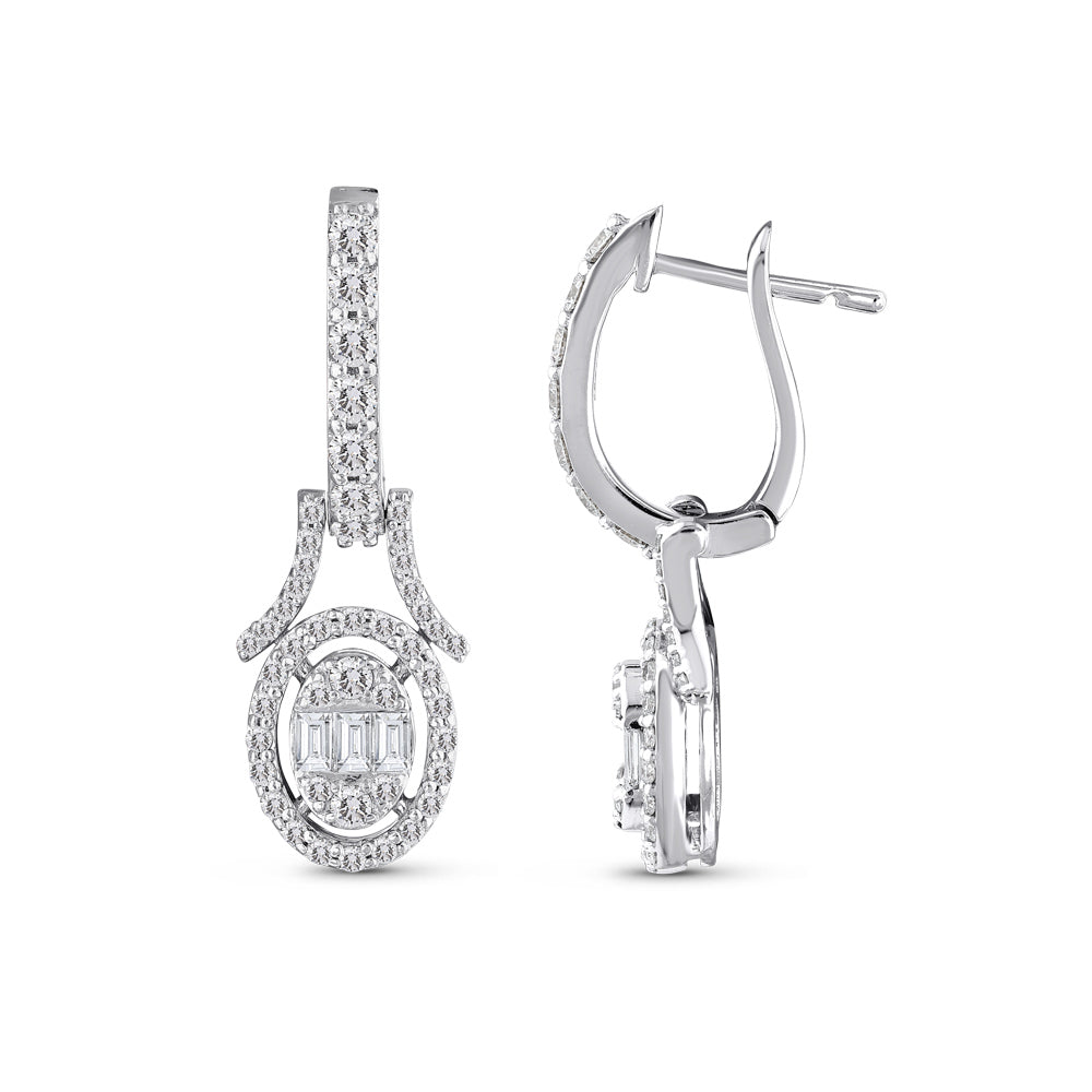 Design Diamond Earrings
