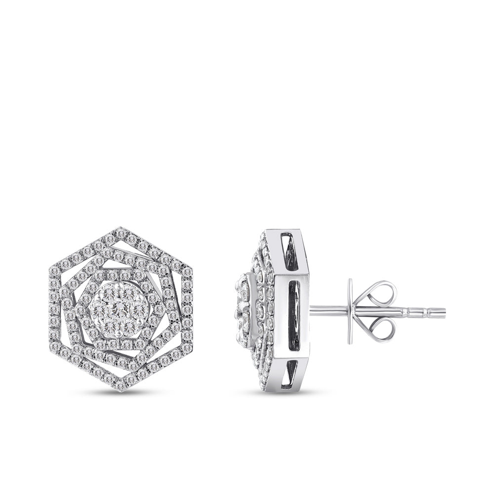 Design Diamond Earrings