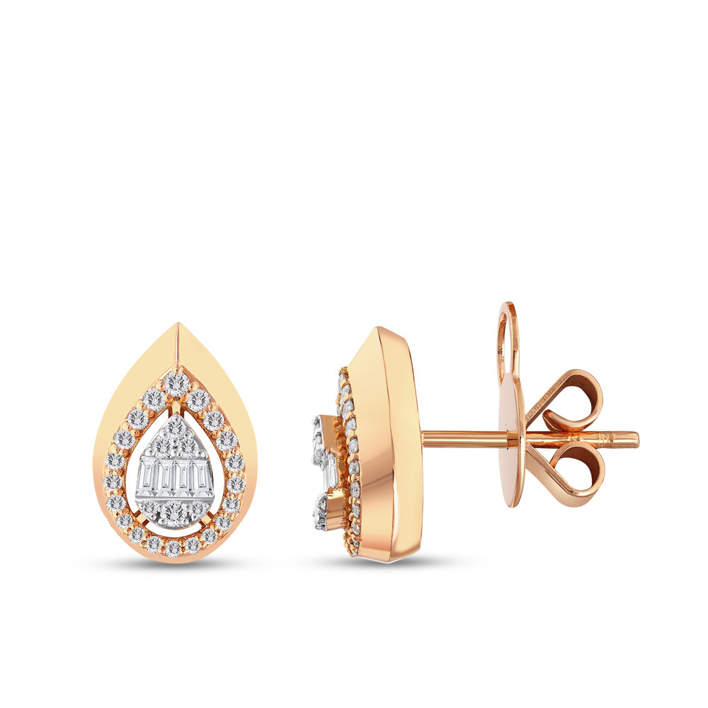 Design Diamond Earrings