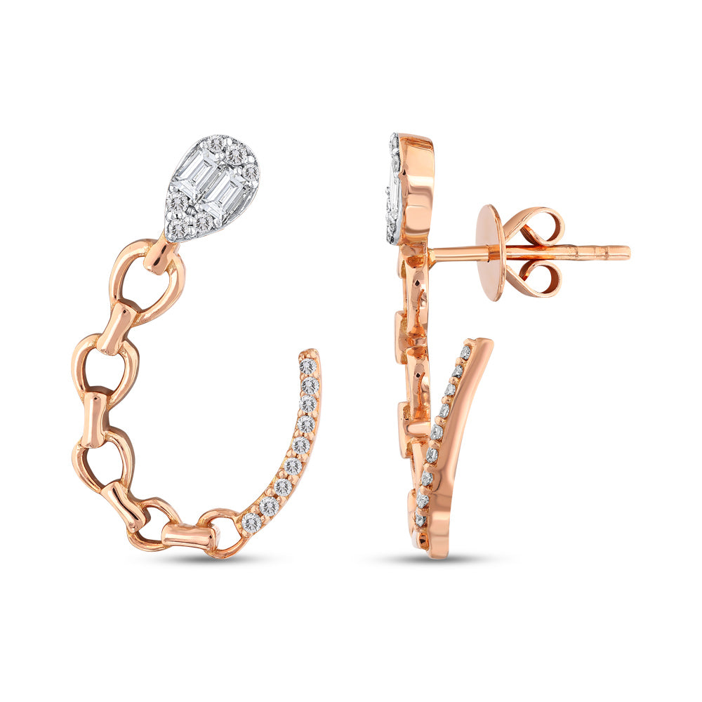 Design Diamond Earrings