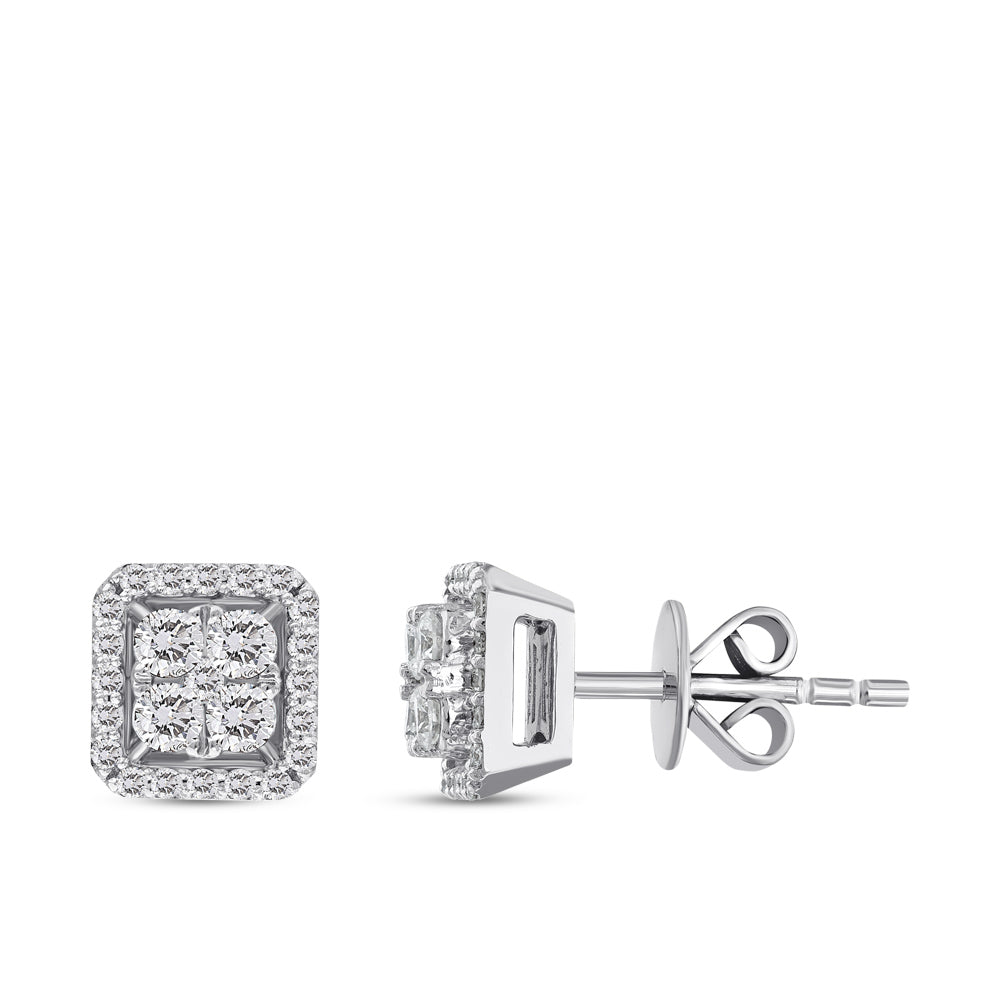 Design Diamond Earrings