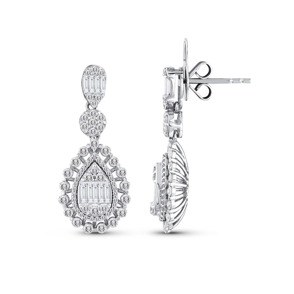 Design Diamond Earrings
