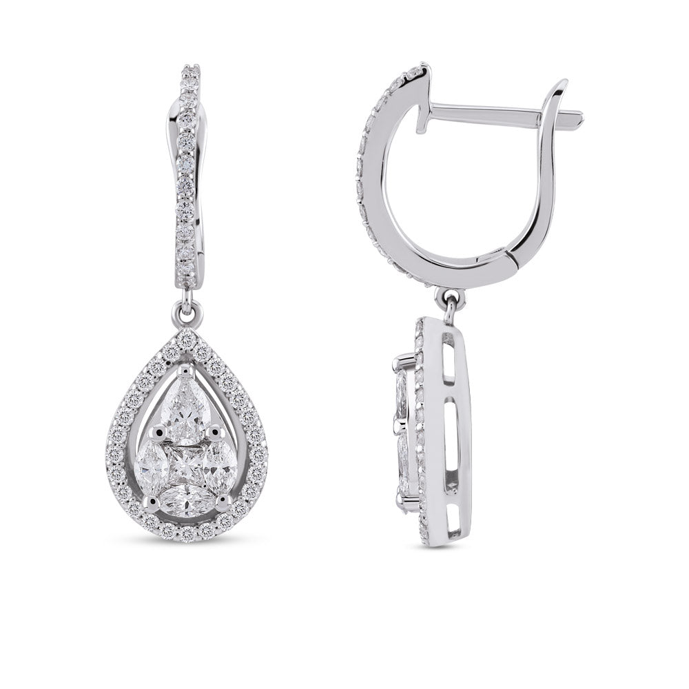 Design Diamond Earrings