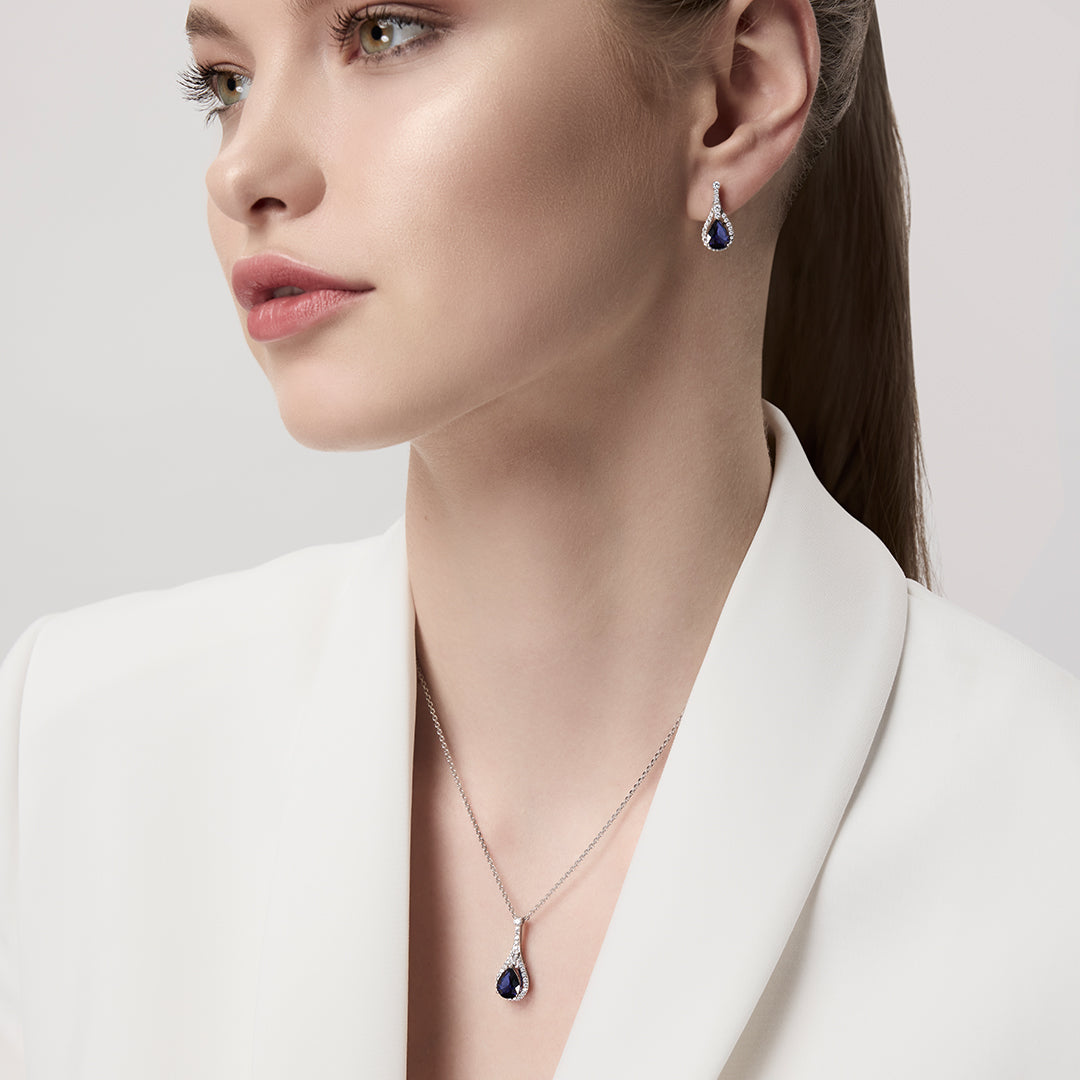 Sapphire Earrings