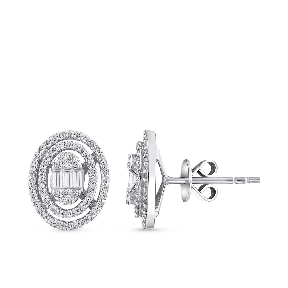 Design Diamond Earrings
