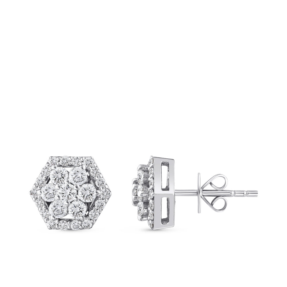 Design Diamond Earrings