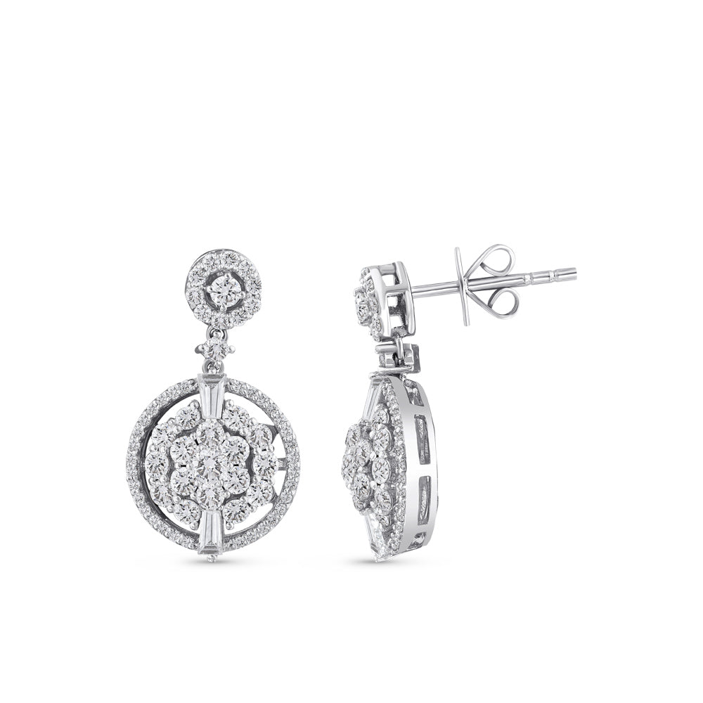 Design Diamond Earrings