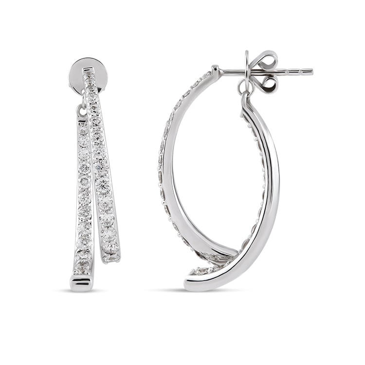 Design Diamond Earrings