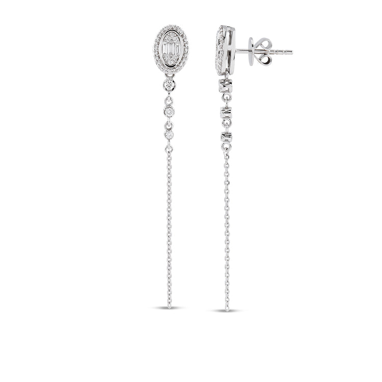 Design Diamond Earrings
