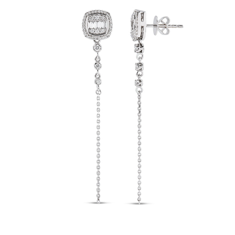 Design Diamond Earrings