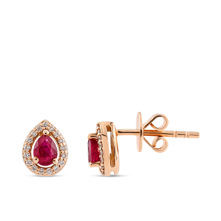Ruby Earrings