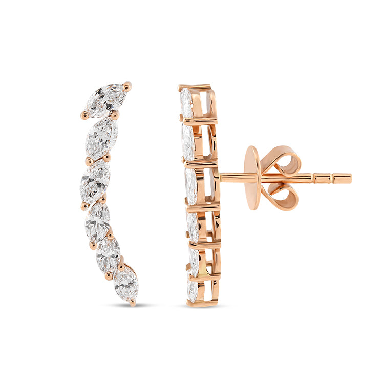 Design Diamond Earrings