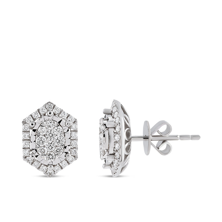 Design Diamond Earrings