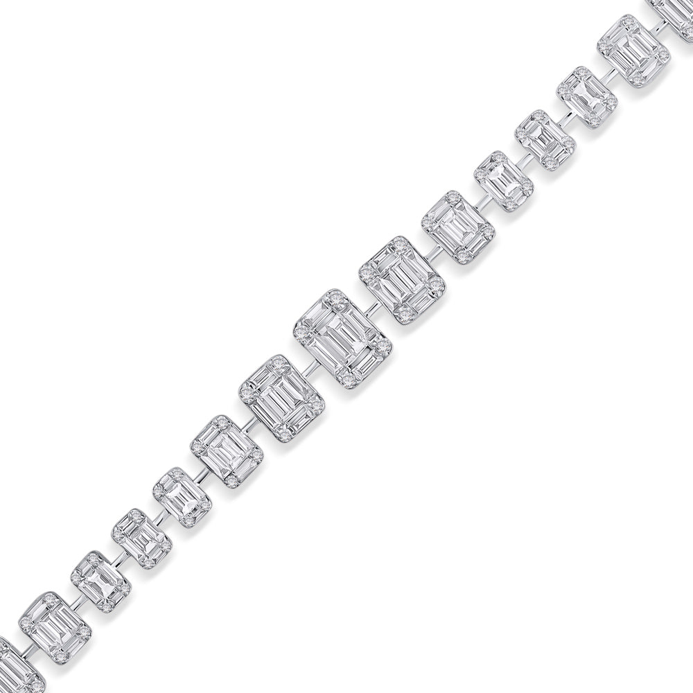 Baguette Diamond Bracelet
