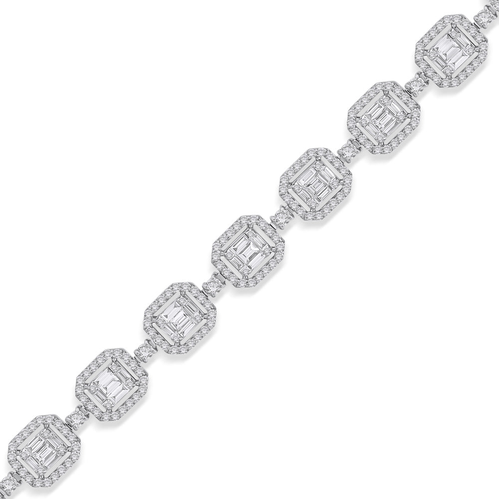 Baguette Diamond Bracelet