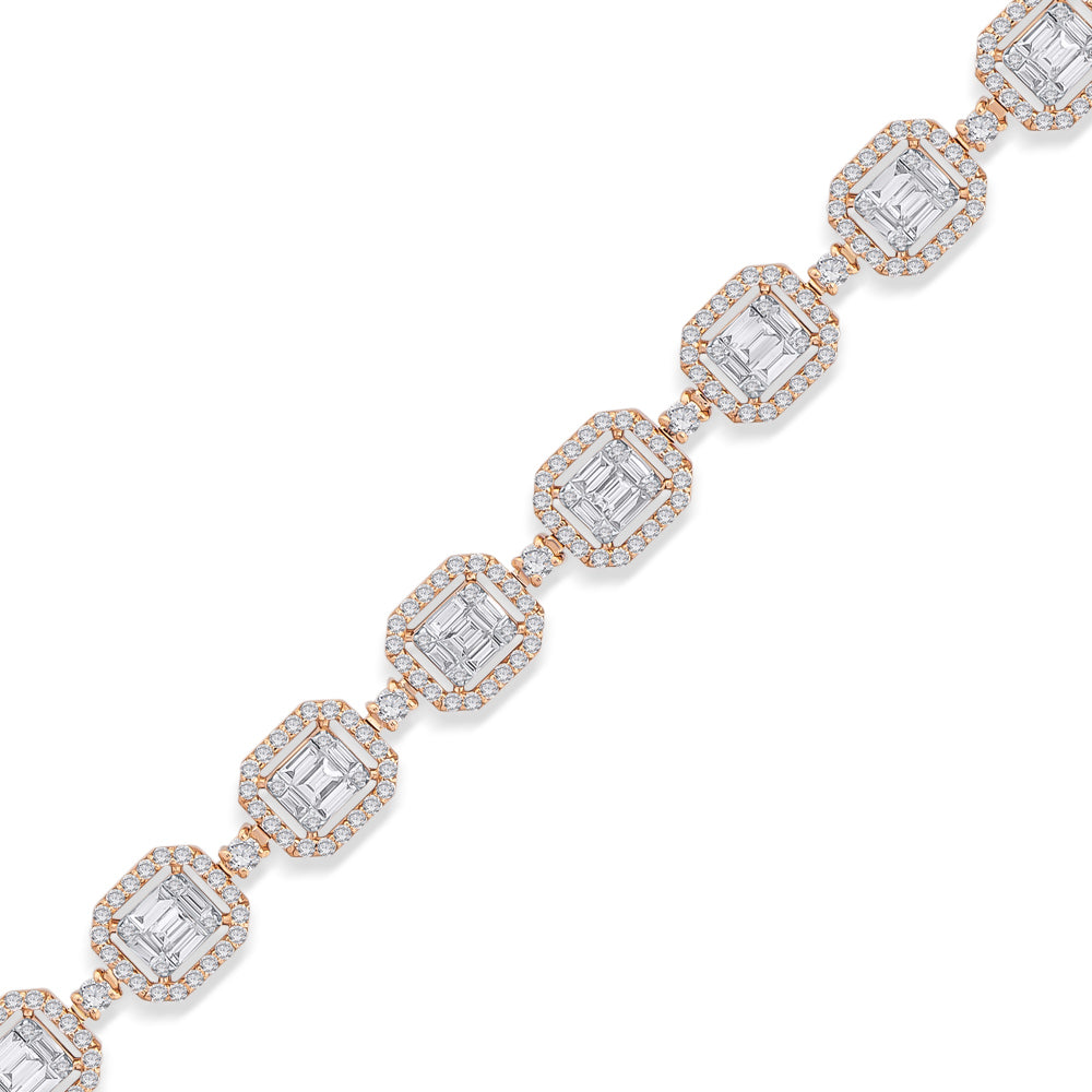 Baguette Diamond Bracelet