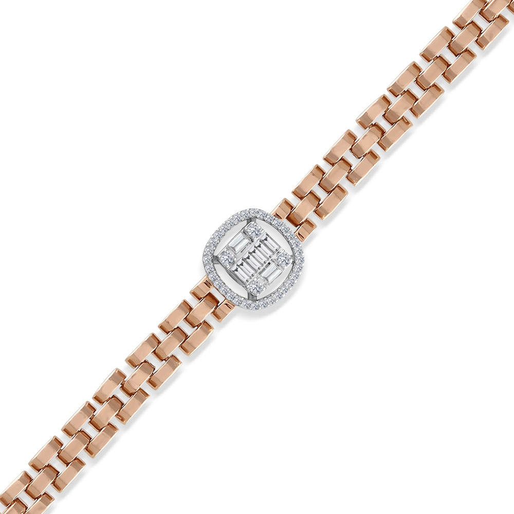 Baguette Diamond Bracelet