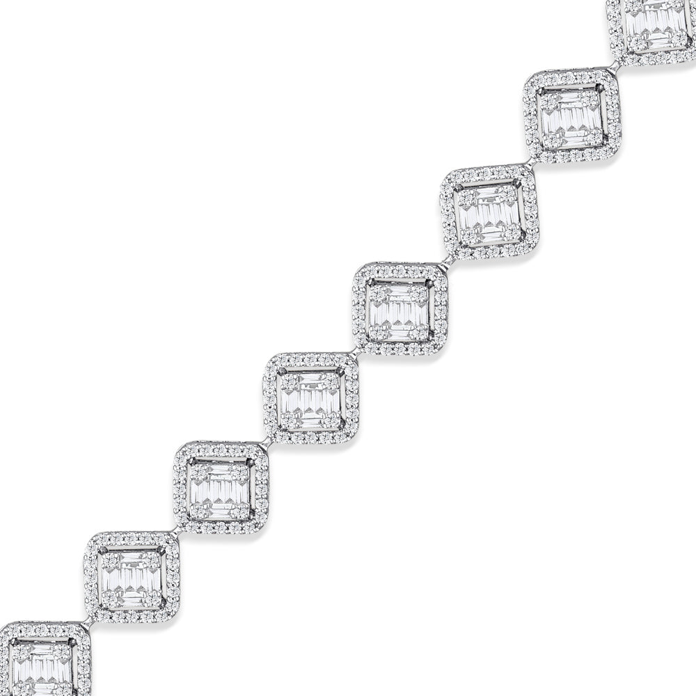 Baguette Diamond Bracelet