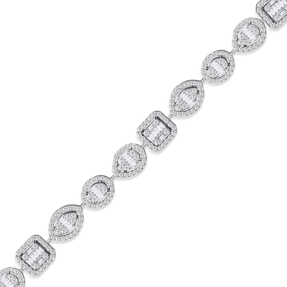 Baguette Diamond Bracelet