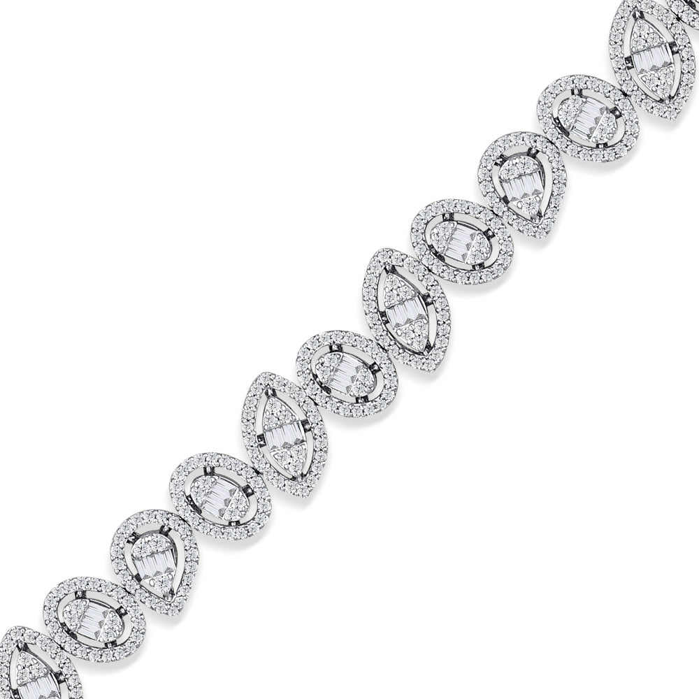 Baguette Diamond Bracelet