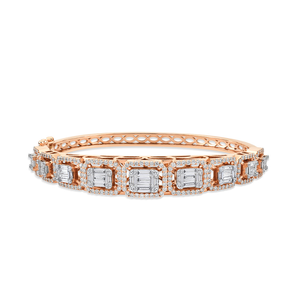 Baguette Diamond Bracelet