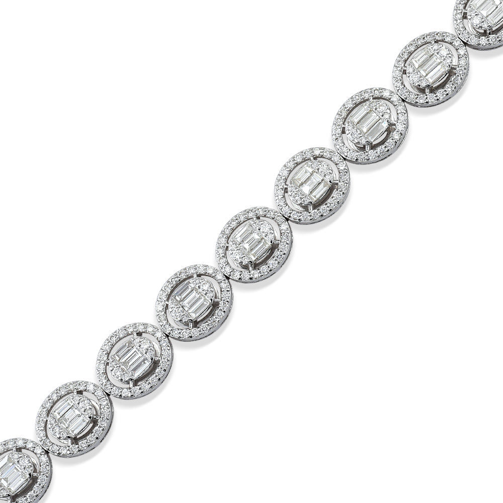 Baguette Diamond Bracelet