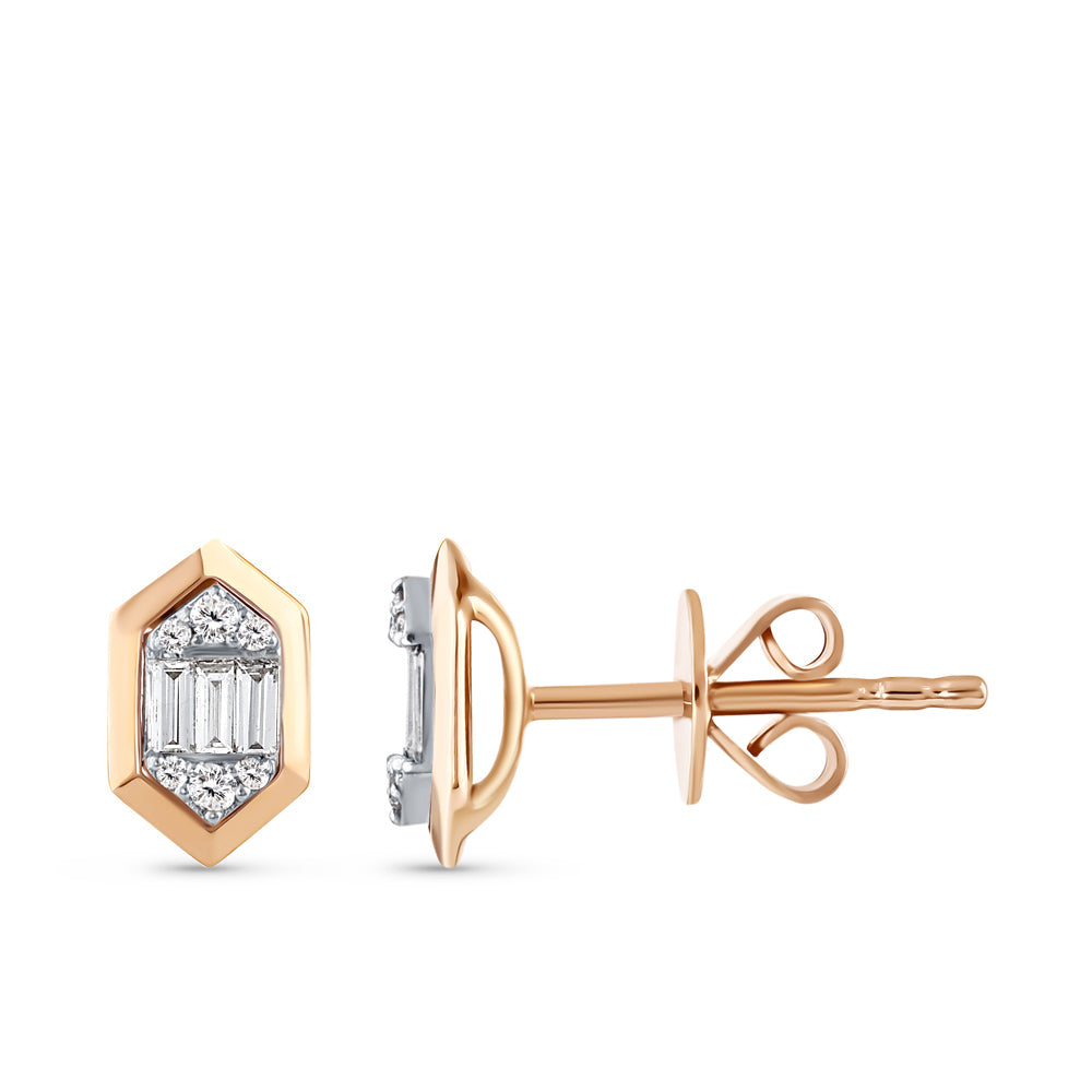 Design Diamond Earrings