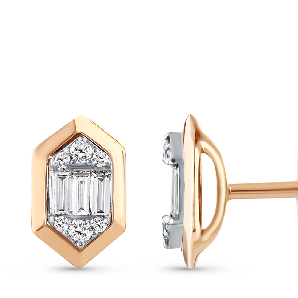 Design Diamond Earrings