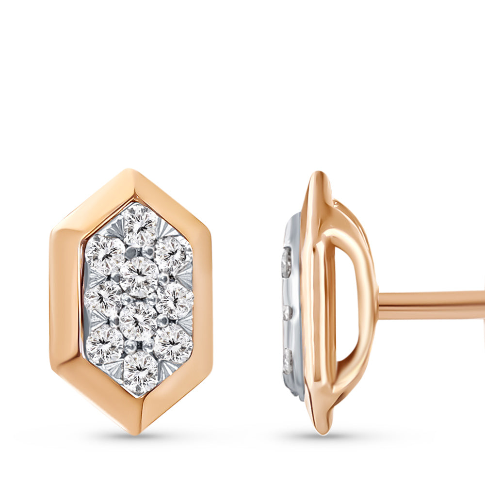 Design Diamond Earrings