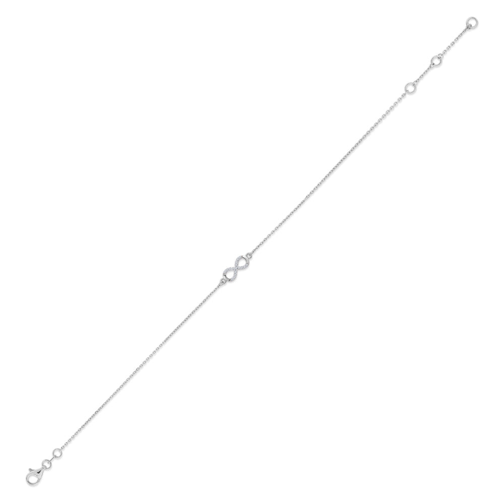 Infinity Diamond Bracelet