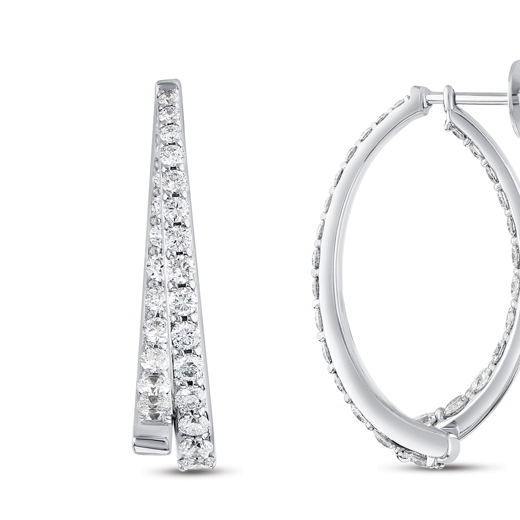 Design Diamond Earrings