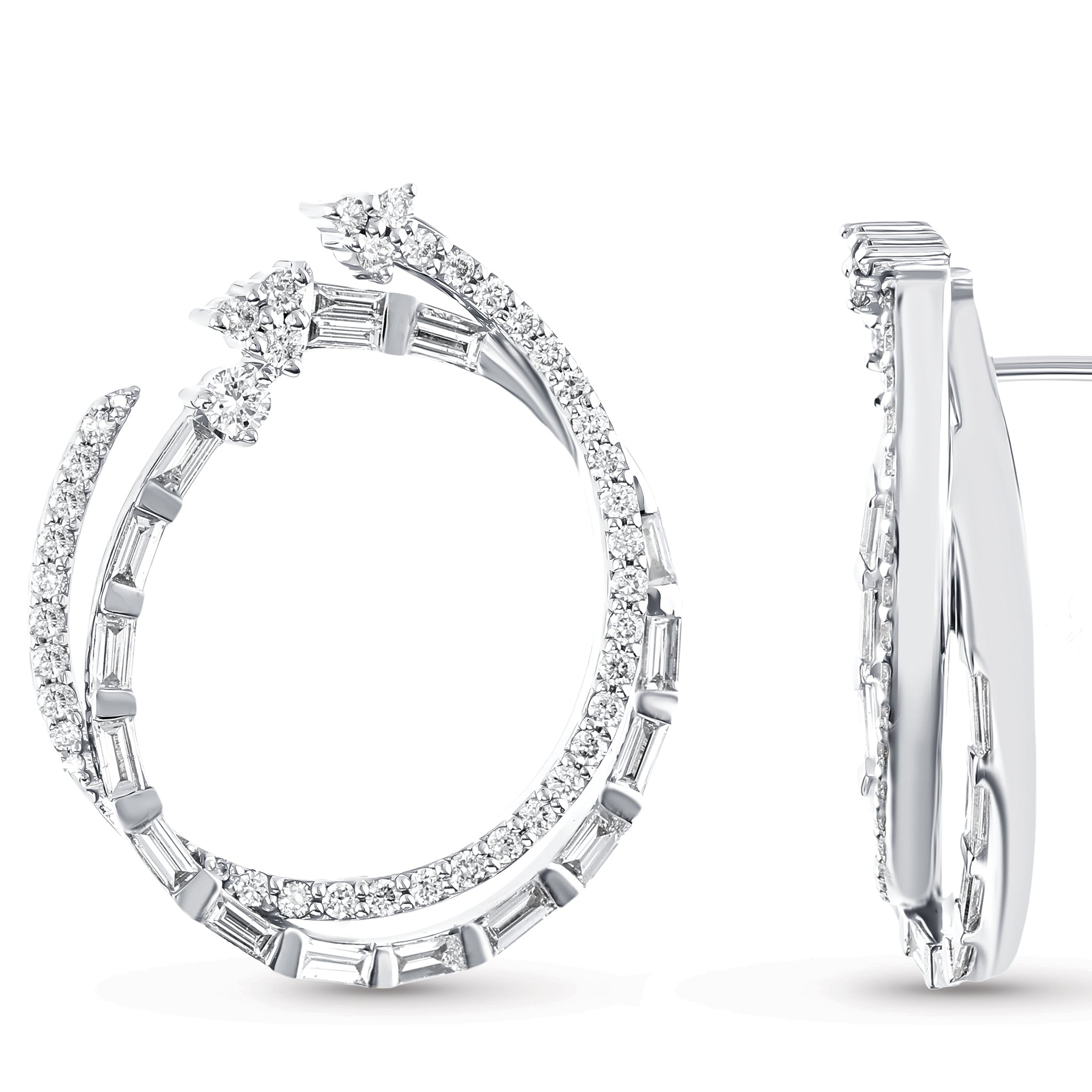 Design Diamond Earrings