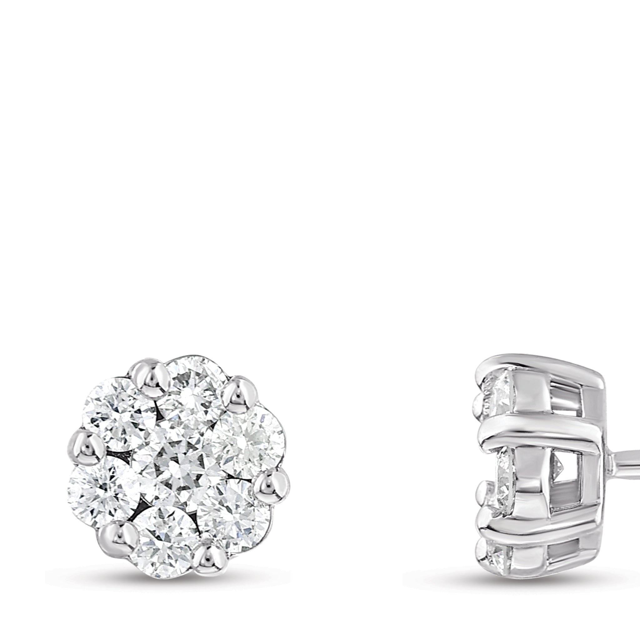 Diamond Design Earrings