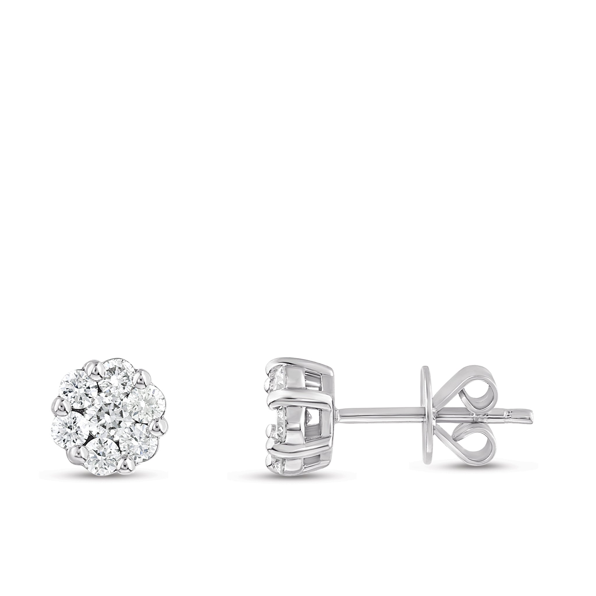 Diamond Design Earrings