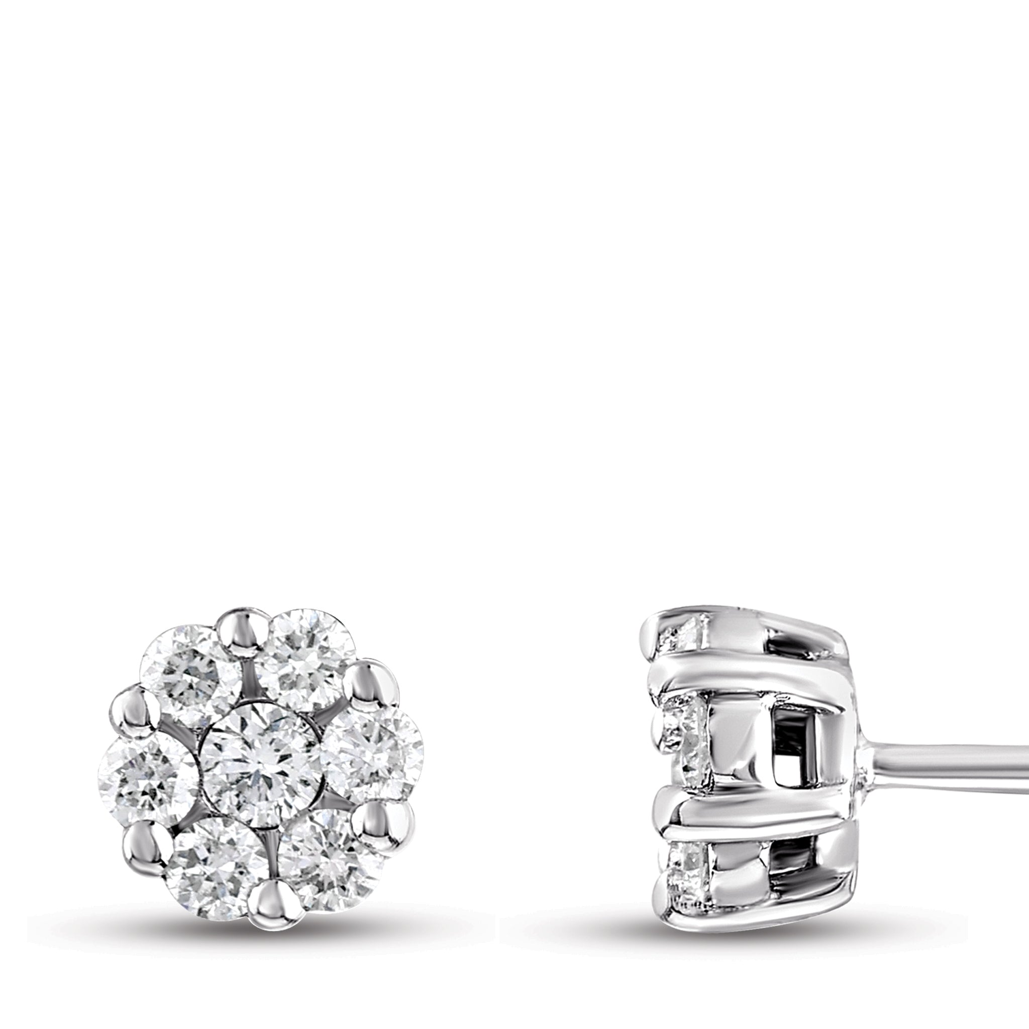 Diamond Design Earrings